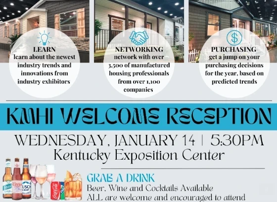 Photo of KMHI reception invitation