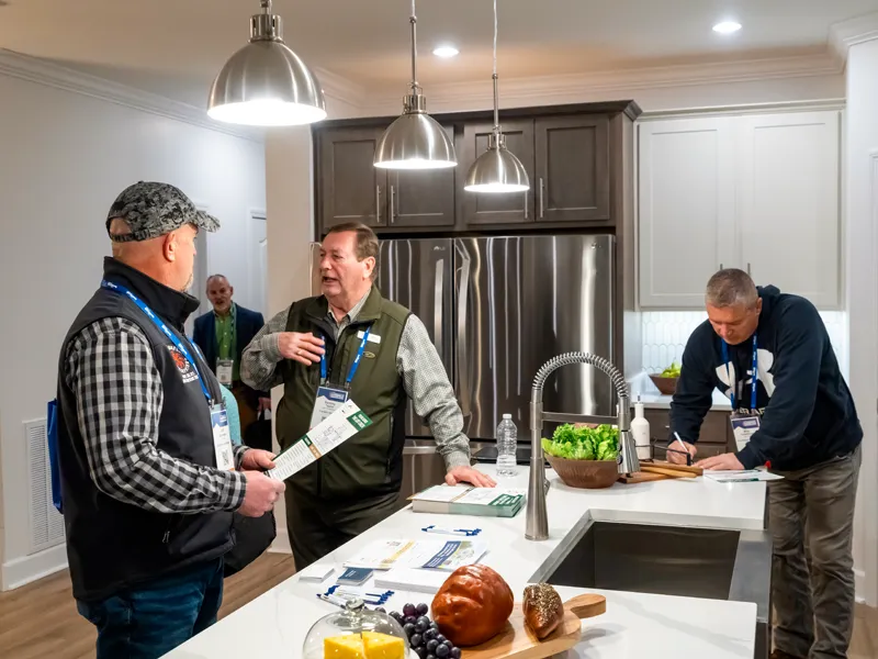 Photo of people attending the Louisville Show